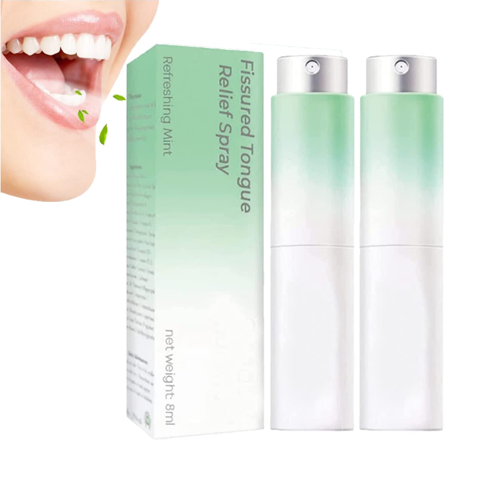 Canada Polumna Fissured Tongue Relief Spray,Fissured Tongue Relief Spray, 2023 Best Fissured Tongue Treatment,Removes Oral Odor, Regulates Oral Health (Menta Fresca,2Pcs)