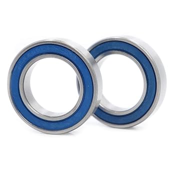 19317 2RS Ball Bearing, 19.05x31x7mm Chromium Steel Direct Press Dust Seal, 1905317 MR31190-RS LLB Bearings for Bike Pick of 2Pcs
