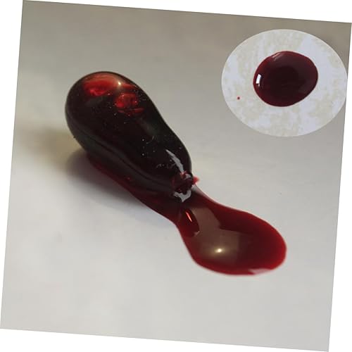 Miniatura 6 de Toyvian 20 piezas de píldora de sangre para vómitos, juguetes de Halloween, accesorios de graduación, juguetes de maquillaje, cápsulas de sangre de
