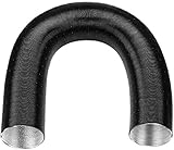 pnxq88 Tubo de Aspiración de Aire, 42/60/75mm Caliente Calentador Aparcamiento Combustión Reparación Tubo, Universal Auto Admisión Entrada Aire Tubo Coche Accesorios - como Imagen Mostrar, 67mm