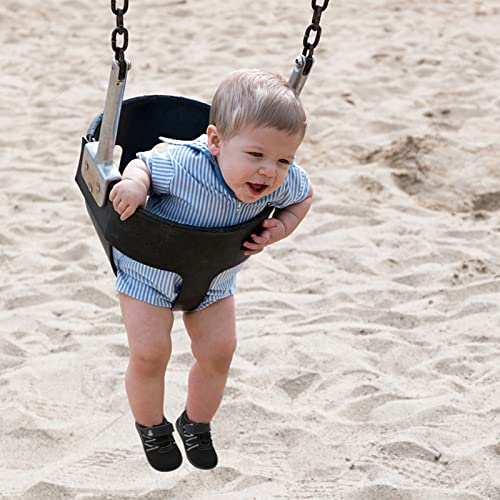 Barerun Baby Boys Girls Shoes Toddler Sneakers Anti-Slip Infant First Walkers 0-24 Months Black 6-12 Months Infant thumb #5