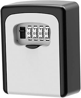 Angoily Box Key Lock Box Wall Mount Lock Box Safe Deposit Box for Home Outdoor Lock Box Key Boxes Mailbox Lock Lockbox House Key Lock Box Outdoor Key Lock Box Outside Key Lock Box Fuse Box