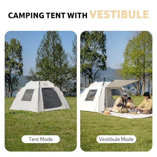 Carpa automática Naturehike para camping 2-3 personas miniatura 4