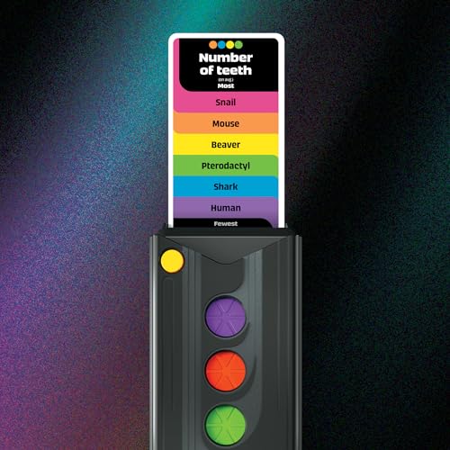 Image of Hasbro Gaming Drop Trivia Game | Electronic Party Game with Voice and Sounds | Ages 13+ | 2 or More Players | 15 Mins. | from Trivial Pursuit | Party Board Games