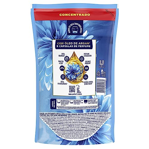 Comfort Amaciante Concentrado Frescor Intenso 900 Ml Refil
