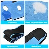 TOVIKI Knee Support Adjustable Open-Patella Neoprene Compression Knee Braces for Arthritis Joint Pain Injury Meniscus Pain Relief Rehabilitation Running Workout Weight Lifting Knee Brace for Men Woman - Image 4