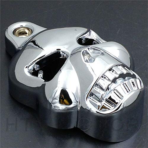 Motor Parts Accessories Lighting&Electrical Body&Frame Tools&Garage   Motorcycle LED Skull Horn Cover for Harley Davidson Cowbell Horns (1992-2013) by Billion_Store - Thumbnail 5
