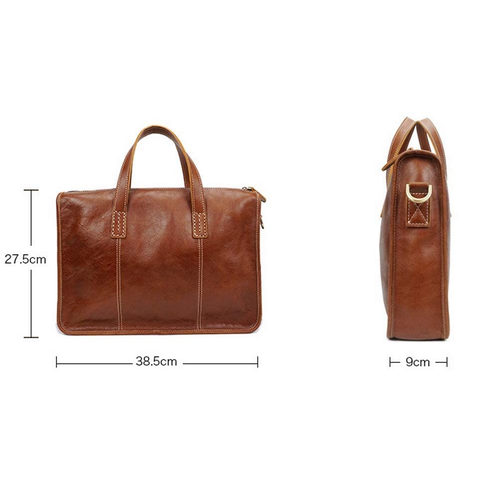 Cartella da lavoro, borsa per computer portatile, borsa per laptop da lavoro, borsa a tracolla messenger per uomini e donne, studenti universitari, impiegati, computer professionale