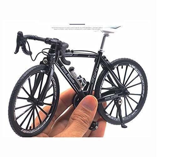 Image of zahab Miniature Alloy Bicycle Model Toy with Display Box | Die Cast Cycle Showpiece Collectible Decor Gift for Kids & Adults