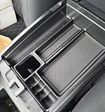 Vesul Armrest Secondary Storage Box Glove Pallet Center Console Tray Compatible with Nissan Rogue 2014 2015 2016 2017 2018 2019