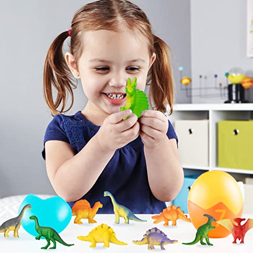 image for OuMuaMua Dinosaur Toys, Plastic Mini Dinosaurs Figures Toys Set, Dinos