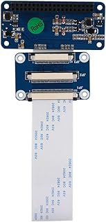 Weikeya IPS Display Screen DPI Interface Drive, Durable Material 1024x600 Resolution 7in IPS Display Screen for Zero for 2B 3B for Raspberry Pi