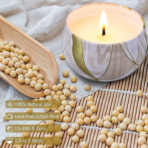 Mimurhyl 6 PACKS Pack Scented Candles thumb #2
