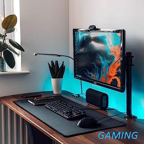 Image of LL-COEUR Black XXL Laptop Mouse Mat 27.5x15.7x0.12inch, Large Desk Protector Pad with Non-Slip Rubber Base for Gamer, Office, Home (27.5 inchx15.7 inchx0.12 inch)