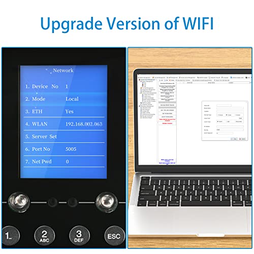 Gelttulu Fingerprint Time Clocks For Employees, 4 In 1 Upgraded Wifi Version Attendance Machine With Fingerprint, Face, Rfid And Password For Business And Office, 2.4 Inch Tft Lcd Scree #TOP1