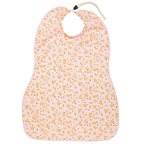 フットマーク お食事エプロン コードストッパー ピーチ 403724