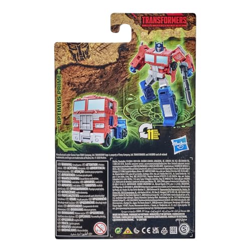 Transformers Toys Generations War for Cybertron: Kingdom Core Class WFC-K1 Optimus Prime Action Figure - Kids Ages 8 and Up, 3.5-inch by Transformers - Image 4