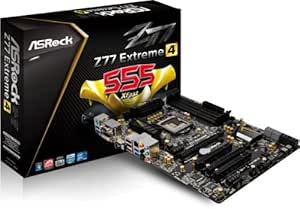 AsRock Z77 Extreme4 Motherboard (Socket 1155, Intel Z77, Up to 32GB DDR3, ATX, 2 x SATA3 6.0 Gb/s, Supports NVIDIA SLI and AMD CrossFireX, Premium Gold Caps)