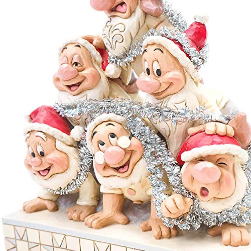 Enesco Disney Traditions By Jim Shore White Woodland Seven Dwarfs Figurine, 8", Multicolor #TOP3