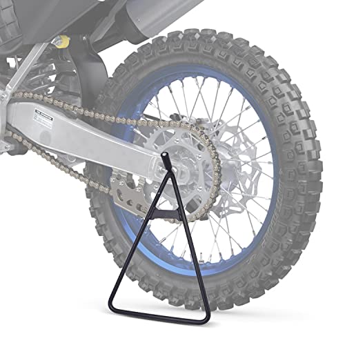 AnXin Motorcycle Stand Dirt Bike Stand Kickstand Universal for 80-500cc Supermoto Motocross Enduro Pit Bike - Black - Thumbnail 6