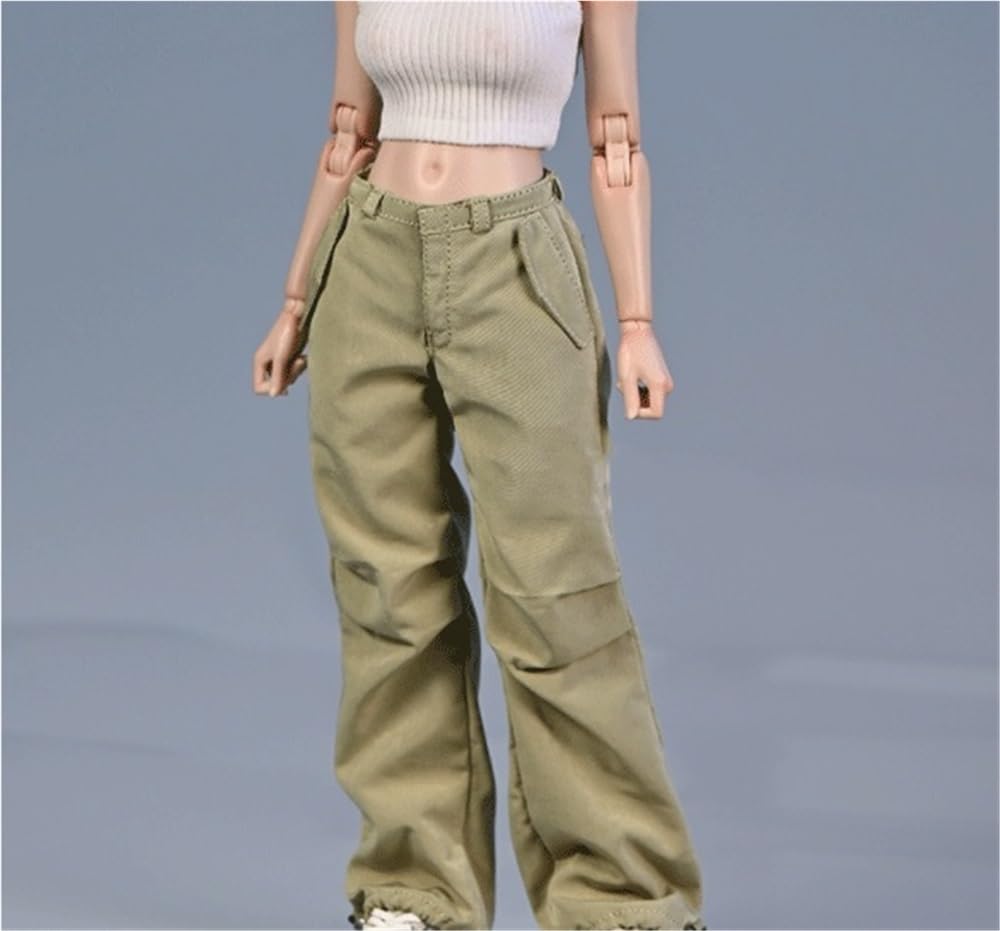 Pantalon cargo de poupée 1/6 vêtement miniature haute fidélité pour figurine