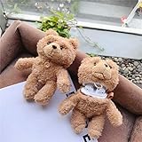 for Apple Airpods PRO Case, Bear Plush Doll Cute 3D Cartoon Airpods PRO 3rd Gen Cover Hooks Button...