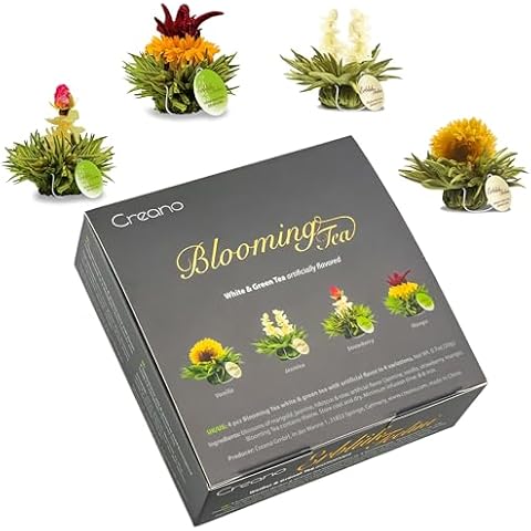 Creano Blooming Tea Flowers in Gift Box Cover