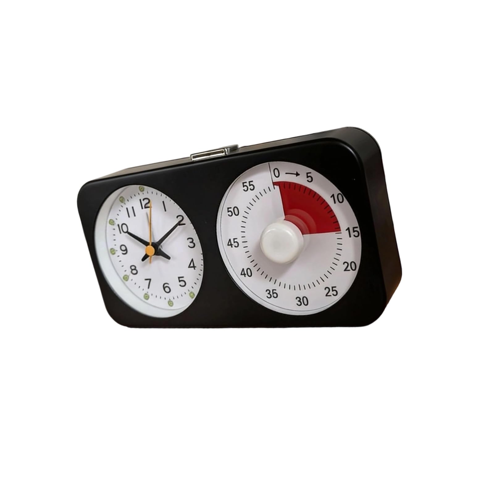 Stylish Visual Countdown Timer Made From Metal Still Structure Enhances Time Management Skills Study Timer