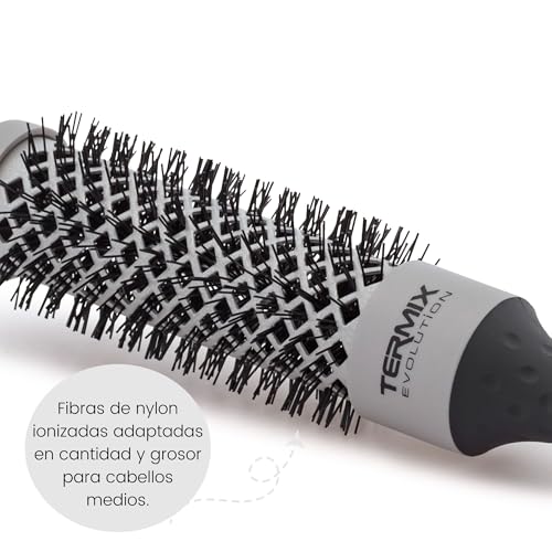 Brosse thermique ronde Termix Evolution Ø60 pour un brushing salon à la maison