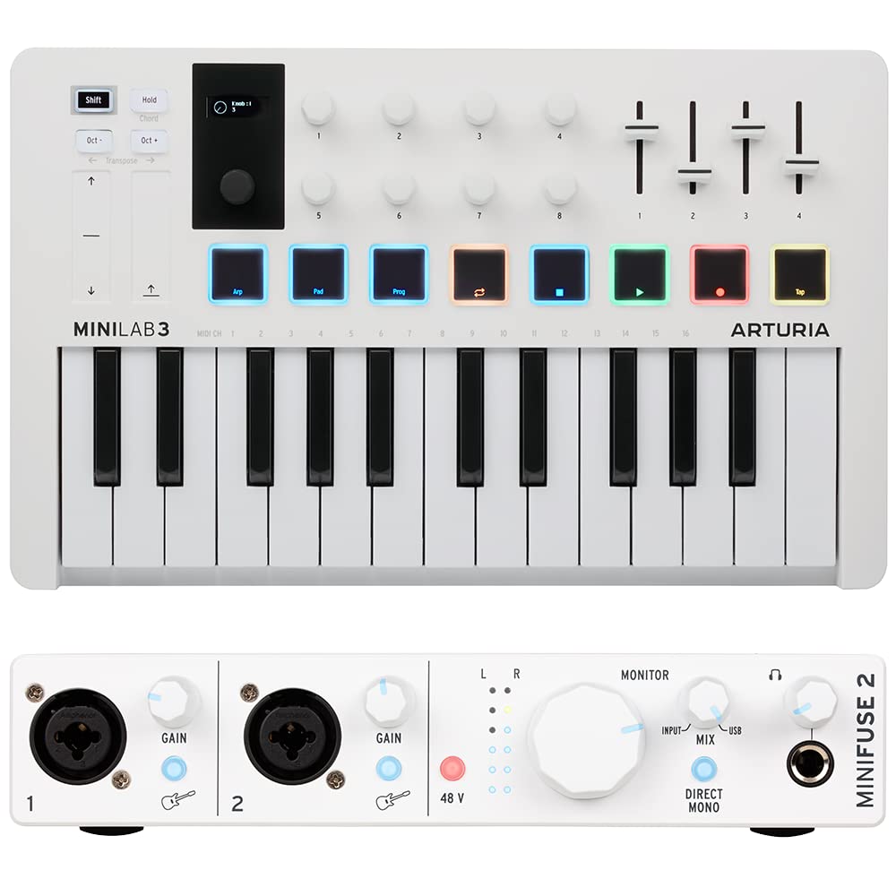 ARTURIA MINILAB 3 MIDIコントローラー Arturia MiniLab 3 MIDI Controller Orange Edition | Music & Arts