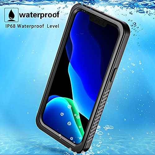 Coque étanche pour iPhone 13 Pro noire à protection intégrale IP68