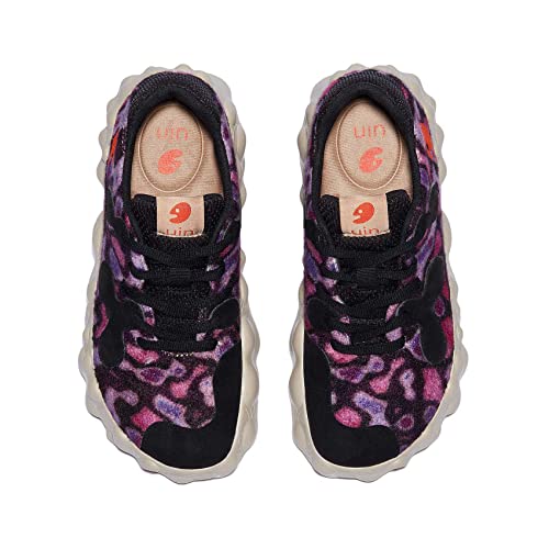 UIN Women's Walking Travel Shoes Slip On Casual Lightweight Wide Toe Chunky Fashion Sneaker Figueras - Image 7