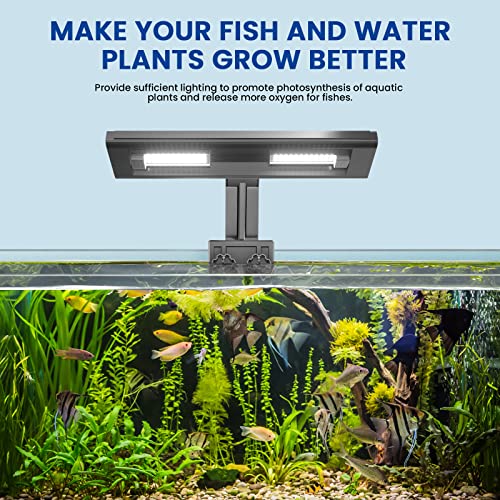 Aluxcia E26 Aquarium Light Bulbs Daylight 5500K,2-Pack(Remove/Bypass The Ballast) #TOP2