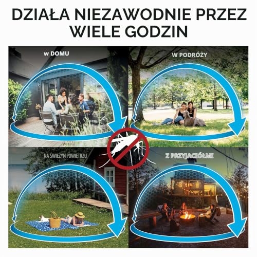 Thermacell Protect urządzenie podstawowe bez płytek z substancji czynnych, innowacyjna ochrona przed komarami, nowoczesne wzornictwo, do ogrodu, na taras, kemping, grafitowy