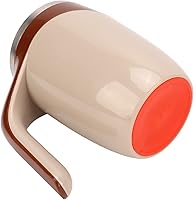 Vista 8 de Tissting Taza de café con agitación magnética automática de 12.8 fl oz de acero inoxidable, taza de mezcla automática para café, té, chocolate