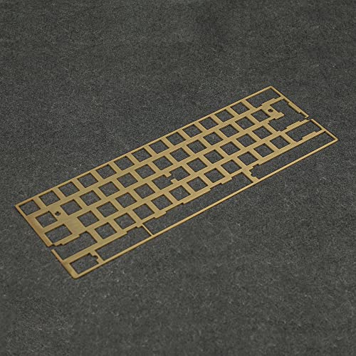 Disposition Minila pour GH60 PCB 60% avec cette plaque en laiton robuste