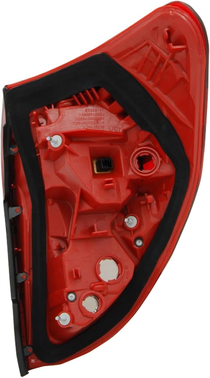 TYC Left Tail Light Assembly Compatible with 2009-2012 Toyota Rav4