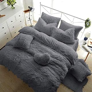 Teddy Bear Fleece Fitted Sheet Plain Thermal Winter Warm Soft Sherpa Cozy Bed Linen Bedding EXTRA DEEP 30CM SNUG FIT 12" inch Mattress Depth (Silver Grey, Single 12"/30cm Fitted Sheet)