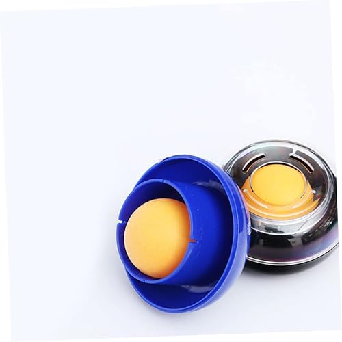 Miniatura 7 de Ciieeo Rodillo de cuentas Pong Pong, bolas redondas de esponja para dedos de cera para dar vuelta páginas, esponja, humedecedor de dedos para