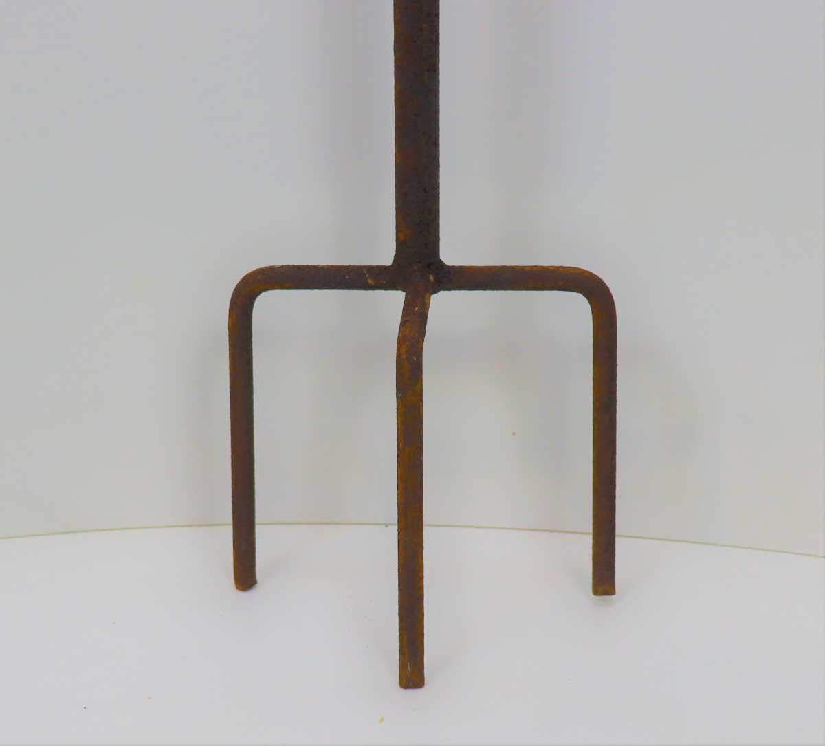 Hirsch Terracotta Feuerkugel Ø 23cm Höhe 120cm Feuerkorb, Windlicht, Edelrost, Kugel, Pflanzschale, Gartenkugel