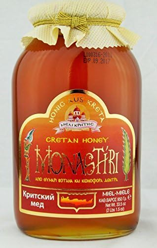 Dinas Greek Monastiri Wilflower and Thyme Honey 32 Oz