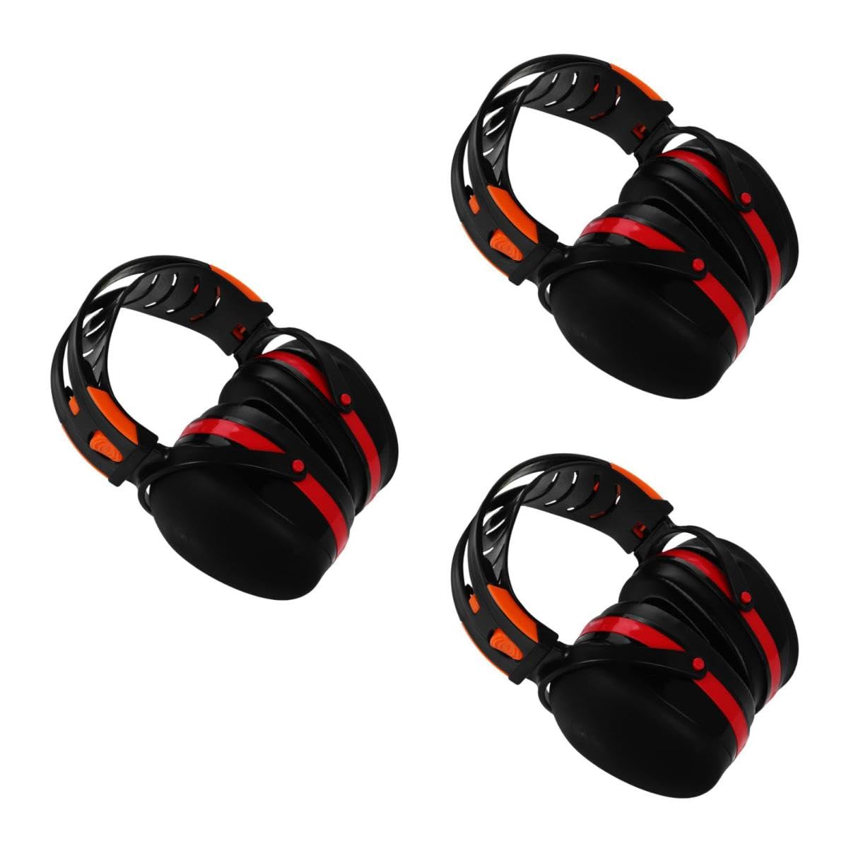 SHINEOFI 3 Auditivos Insonorizados Para Protección Auditiva Para Conciertos Auriculares De Plástico Para Adultos