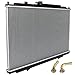 ITOPUP Radiator Compatible With 1999-2004 for Honda for Odyssey 3.5L 1999 For Isuzu for Oasis 2.3L