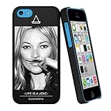 Lieferumfang:ELEVEN0031 Eleven Paris ELEVEN0031  Kate Moss  Gummi Rückabdeckung/Schutzhülle für Apple iPhone 5C