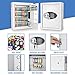 Barska 48-Key Wall Mount Key Cabinet Safe – Digital Keypad Lock Box with Numbered Hooks, Drop Slot, Color Tags & Backup Keys – Steel Construction for Home, Office, Business, School, Hotel