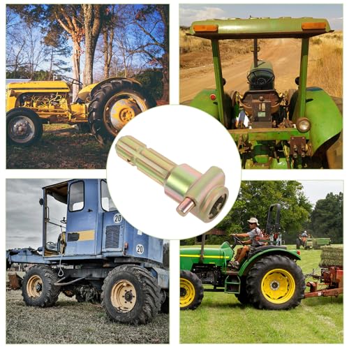 Adaptador de transmisión para tractor solucionando holguras de eje 4