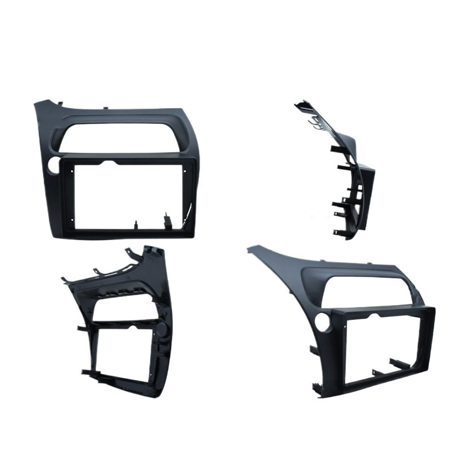 zaślepki radia Pasuje do Honda Civic 8 FK FN 2005-2011 wiązka przewodów dekoder samochodowy Android Radio Stereo ekran nawigacyjny rama konsola(Only Frame-2)