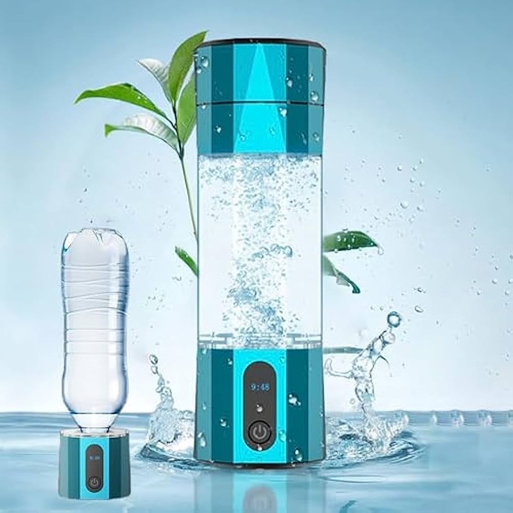 Amazon.co.jp: 水素水生成器 超高濃度 8000ppb 携帯 充電式 水素水