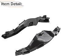 Vista 5 de RLB-HILON 1 par soporte de parachoques delantero compatible con Ford Escape 2008 2009 2010 2011 2012 año, para 8L8Z17E814A 8L8Z17E814B