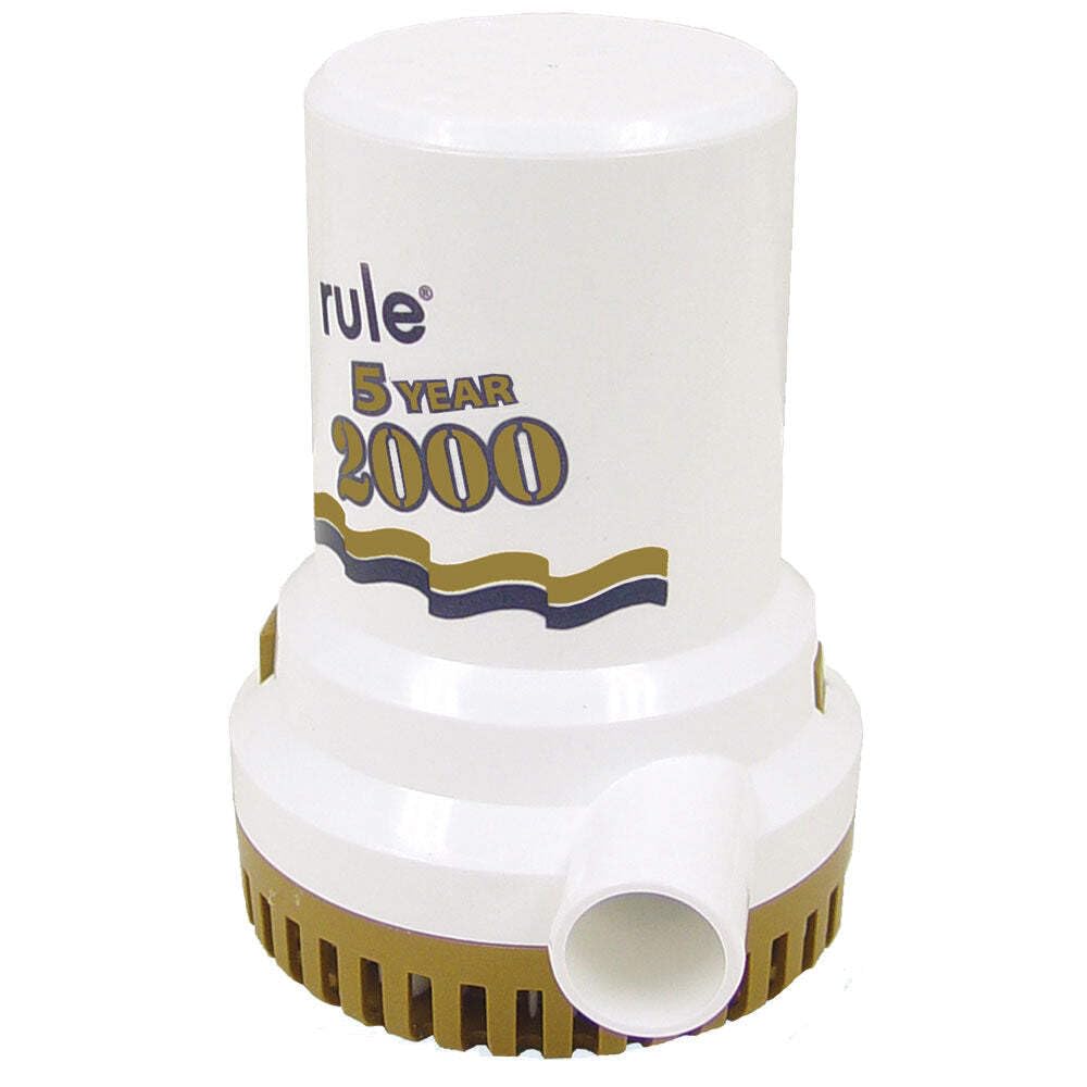 Rule 2000 G.P.H. Gold Series Bilge Pump